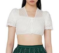 (TG. 40) Apple of my eye 905000 Camicia per Dirndl, Bianco, 40 Donna - NUOVO