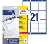 (TG. 40 Blatt) Avery Zweckform L7160-40, 40 fogli, Etichette indirizzi per buste