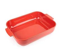 (TG. 40 cm) PEUGEOT PSP60015 Appolia Pirofila Rettangolare 40cm, Ceramica, Rosso
