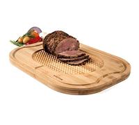 (TG. 40 cm x 30 cm) Salter BW07271-Tagliere bambù, BW07271 Tagliere con Intagli