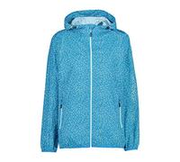 (TG. 40) CMP, Giacca Donna Con Cappuccio Antipioggia, Hawaian, XXS - NUOVO