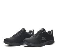 (TG. 40 EU) Kappa, Logo Asivat 3, Scarpe da ginnastica, Uomo, Black Grey Dk, 40