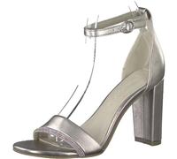 (TG. 40 EU) MARCO TOZZI Donna 2-2-28022-30, Sandali con Tacco, Platinum Comb, 40