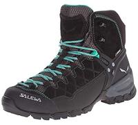 (TG. 40 EU) SALEWA Ws Alp Trainer Mid Gtx, Scarpa da Passeggio Donna, Black Out/