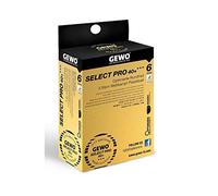 (TG. 40+) GEWO Select Pro - Pallone da ping pong da 40+, colore: Bianco - NUOVO