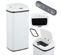 (TG. 40 L) Relaxdays Cestino Automatico Spazzatura, Pattumiera da Cucina da 40 L