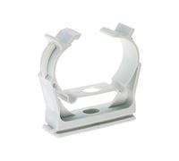 Fischer SCN 40, Pinza clip, Fissatubi a scatto per installazioni elettriche, 501265, Confezione 25 pezzi