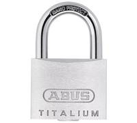 (TG. 40 mm) ABUS 56389 - Set di 2 lucchetto argento, Argento, 56396 - NUOVO
