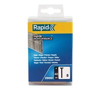 (TG. 40 mm) Rapid 5000185 No. 8 Chiodi 40 mm, Acciaio - NUOVO