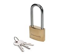 (TG. 40 mm) Silverline MSS03L Lucchetto in ottone a gambo lungo - NUOVO