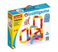 (TG. 40 Pezzi) Quercetti Tubation Gioco di Costruzioni Tubolari, Multicolore, 40