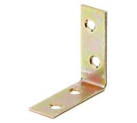 (TG. 40 x 40 x 15 mm / 50 pz) GAH-Alberts 339470 - Placchetta zincata ad angolo