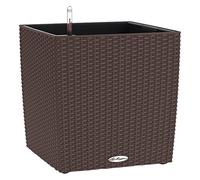 (TG. 40 x 40cm; altezza: 40cm) Lechuza Cube Cottage 40 Vaso in Resina per Piante