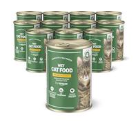 (TG. 400 g (Confezione da 12)) by Amazon Cibo umido per gatti senza cereali, in