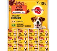 (TG. 400 g (Confezione da 13)) Pedigree Pouch mpk Pollo e Agnello in Gelatina 13