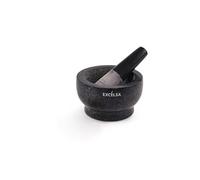 (TG. 400 ml) Excelsa Pesto Mortaio con Pestello, Granito, Nero - NUOVO