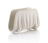 (TG. 400 ml) Guzzini Tierra Portatovaglioli, Bianco Latte - NUOVO