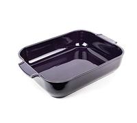 (TG. 405x272x83) PEUGEOT 61012 Teglia Rettangolare, Ceramica, Melanzana, Viola -