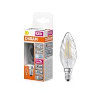 (TG. 40W-Replacement) Osram Lamps Lampada LED, Candela Ritorta, E14, 3.4 Watt, T