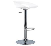 (TG. 40x40x69/91 cm) STONES HOME FURNITURE, Sgabello in Polipropilene con Strutt