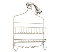 (TG. 41.25x10.75x54.75 cm) InterDesign Cero Portaoggetti Doccia, Largo, Metallo,
