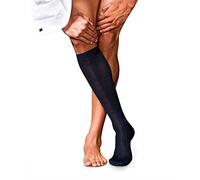 (TG. 41-42) Falke No. 7 Finest Merino Calzini, Blu (Dark Navy), 41-42 Uomo - NUO