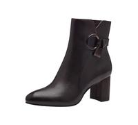 (TG. 41 EU) MARCO TOZZI Stivaletti da Donna con Zip e Slip 2-25320-43, Castagna,