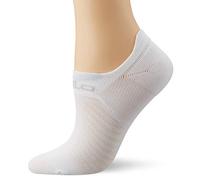 (TG. 42-44) Odlo Socks CERAMICOOL Invisible, Calzini Donna, Bianco, 42-44 - NUOV