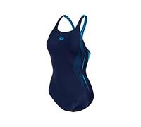 Arena Women's Swimsuit Swim Pro Back Graphic L Navy-turquoise Taglia: 36 | Costumi da bagno Outlet | Donna | Blu