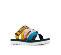 (TG. 42 EU) Columbia Alava Slide Sandali da Donna, Giallo (Golden Yellow x Snowc
