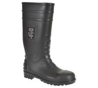 (TG. 42 EU) Portwest FW95 S5 Stivali di sicurezza in gomma, Unisex - Adulto, SRC
