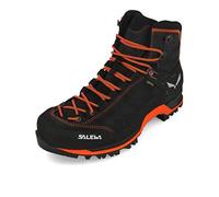 SALEWA Mountain Trainer Mid Gore-Tex - Scarpe da Trekking da Uomo, Asphalt Fluo Orange, 42 EU
