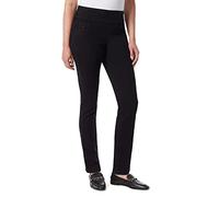 (TG. 42 Lungo) Gloria Vanderbilt Amanda Pull on HR Jean Jeans, Risciacquo Nero,