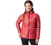 (TG. 42) VAUDE Giacca Termica da Donna Batura con Cappuccio, Mattone, 42 - NUOVO