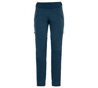(TG. 42) VAUDE Pantaloni Minaki da Donna, Dark Sea Uni, 42 - NUOVO