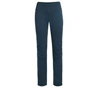 (TG. 42) VAUDE Women's Wintry Pants V Pantaloni, Dark Sea Uni, 42 Donna - NUOVO