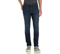 (TG. 42W / 32L) Amazon Essentials Jeans Skinny Elasticizzati Comodi - Colori Fuo