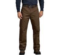(TG. 42W / 32L) Dickies 1939-Pantaloni Uomo Marrone 42W x 32L - NUOVO