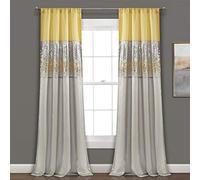 (TG. 42W x 84L) Lush Decor Tenda a pannello per finestra con cielo notturno, col