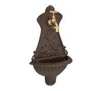 (TG. 42x24,5x11,5 cm) Relaxdays Fontana a Muro da Esterno, Fontanella Giardino,