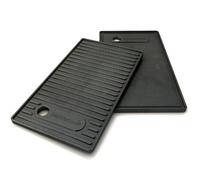 (TG. 42x2x24 cm) barbecook 2230232442 Contact Plate Utensili per Barbecue, Nero,