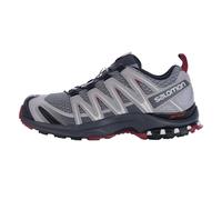 (TG. 43 1/3 EU) SALOMON XA PRO 3D, Scarpe da Trail Running Uomo, Monument / Ebon