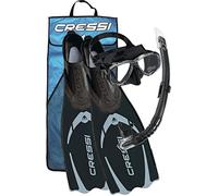 (TG. 43/44) Cressi Pluma Bag, Set per Immersioni, Apnea e Snorkeling Unisex Adul