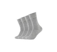(TG. 43-46) CAMANO 3642000 Calze, Grigio (Grey 0010), 43/46 (Pacco da 4) Uomo -