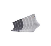 (TG. 43-46) CAMANO 5941 Sport Socks 8 Paar Calze Sportive, Grigio(Grau (Grey 10)