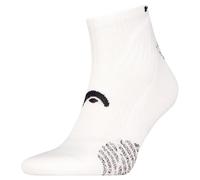 (TG. 43-46) HEAD Padel Calzini alla Caviglia, Bianco, 43-46 Unisex-Adulto - NUOV