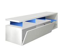 (TG. 43 x 150 x 41 cm) Easy Home, Future A11, Mobile Tv, Bianco, 43 x 150 x 41 c