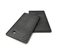 (TG. 43 x 21 x 1.5 cm) barbecook Piastra Universale per Barbecue a Gas, Piastra