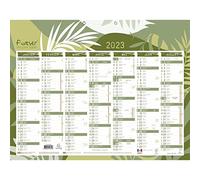 (TG. 43 x 33,5 cm) Exacompta - 34204E - Calendario Forever riciclato - 33,5 x 43