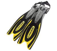 (TG. 44/47 EU) Cressi Frog Plus, Pinne per Immersione con Cinturino Regolabile U